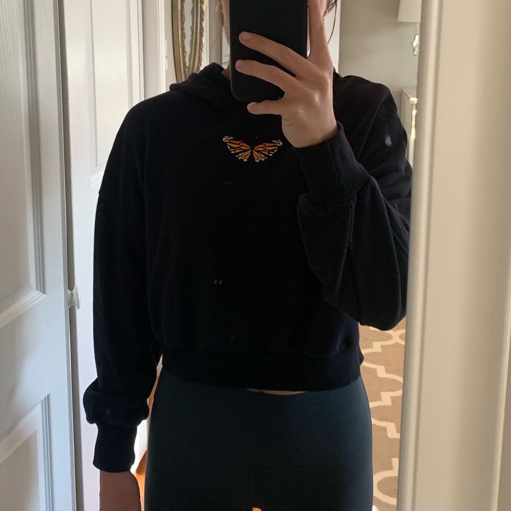 GARAGE butterfly hoodie